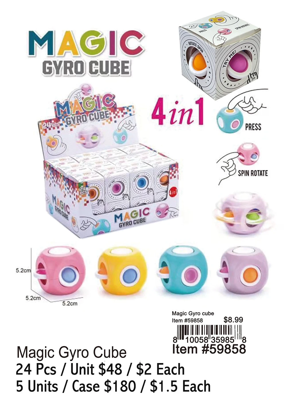 Magic Gyro Cube